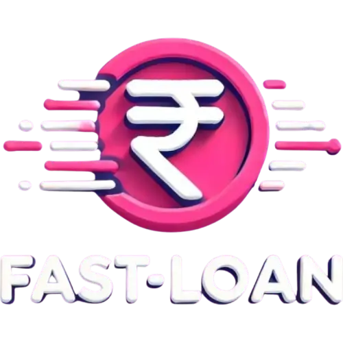 Fast-Loan logo with Indian Rupee symbol – Instant personal loans and credit card applications